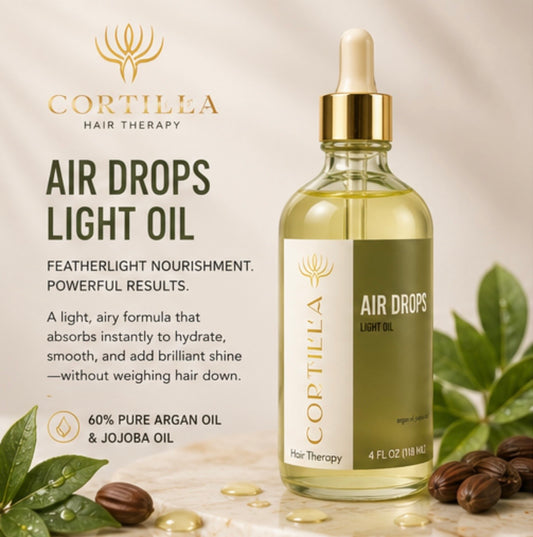 AirDrops (Light Oil) By Cortilla Hair Therapy